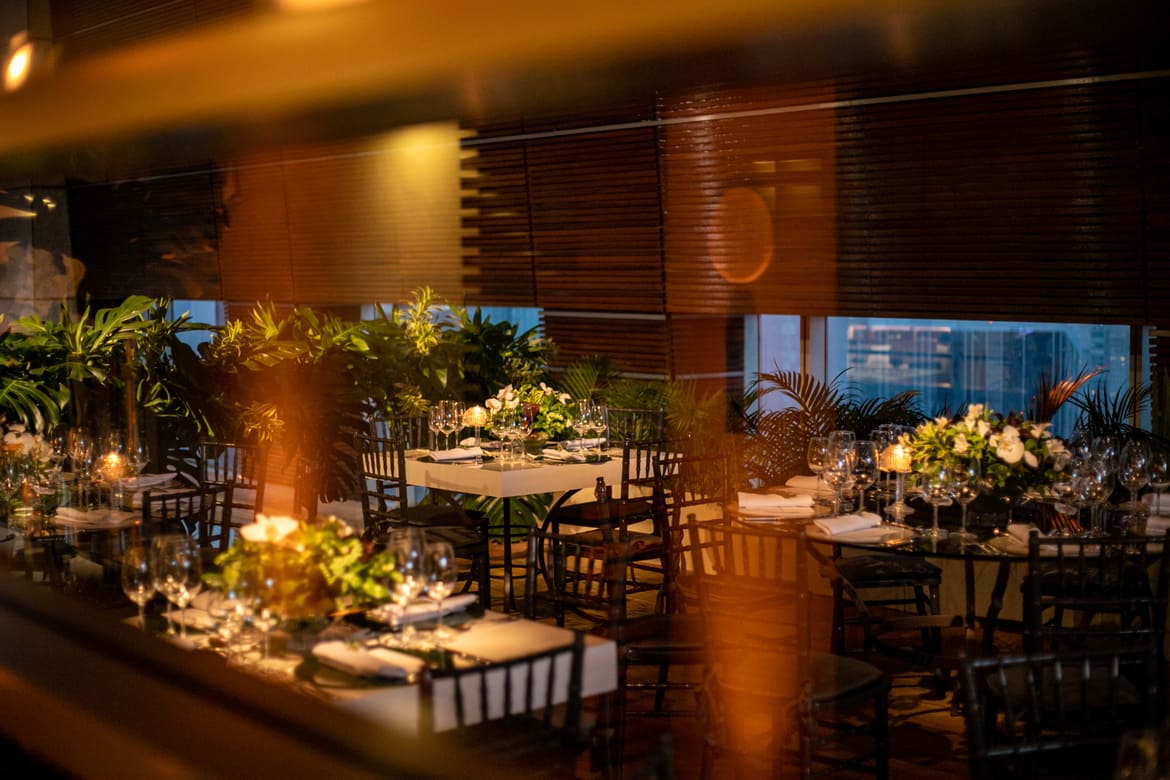 Mesas e Decoração Terraço