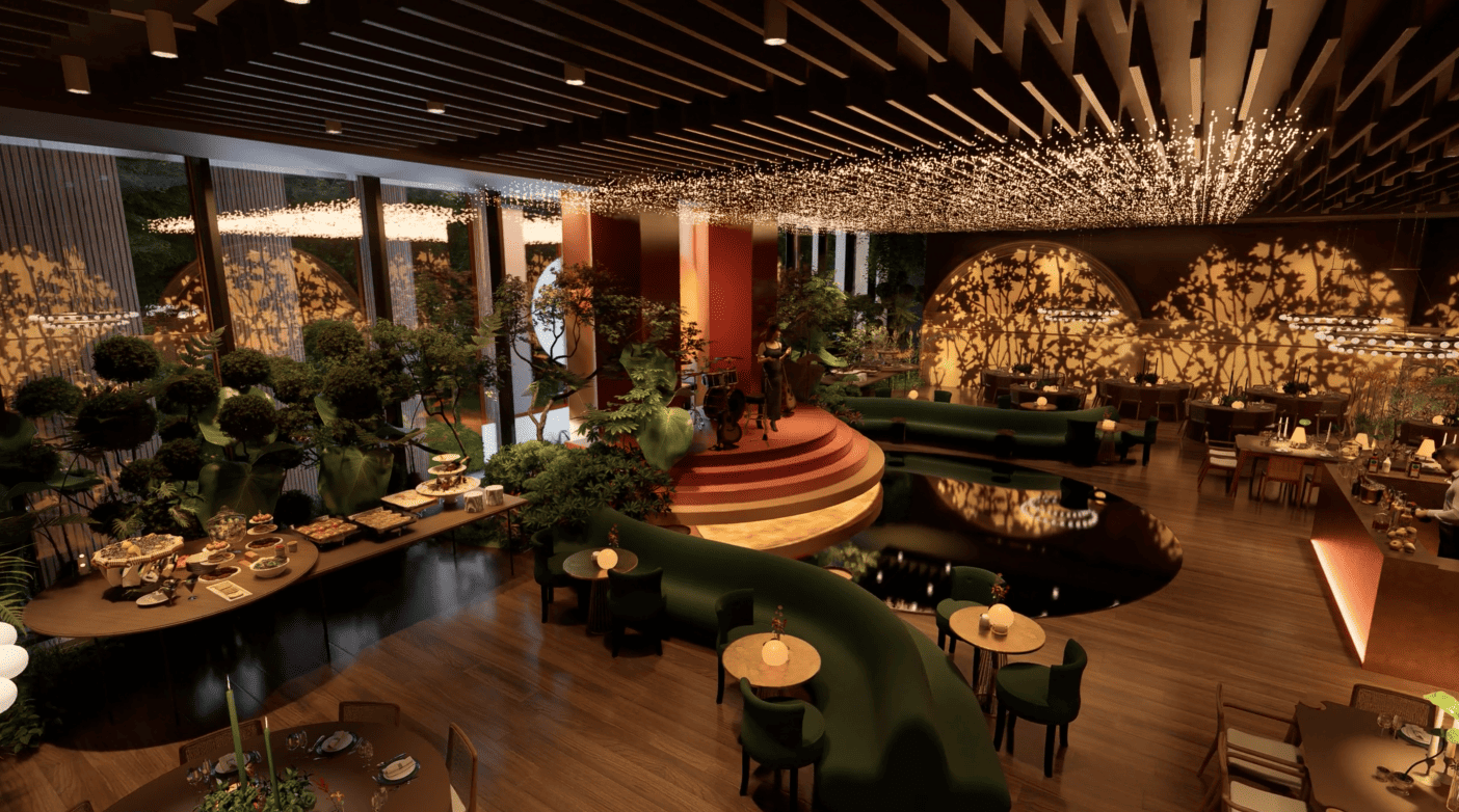 Paisagismo Interno Trio Trivento