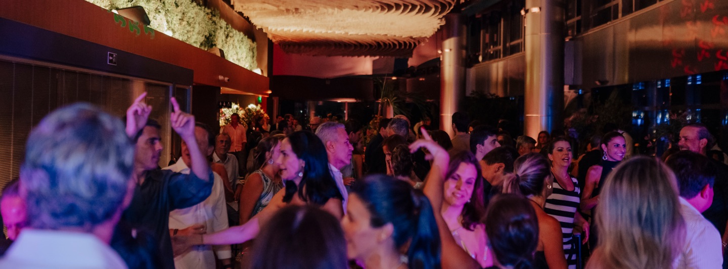 Festa de aniversário em espaço TRIO