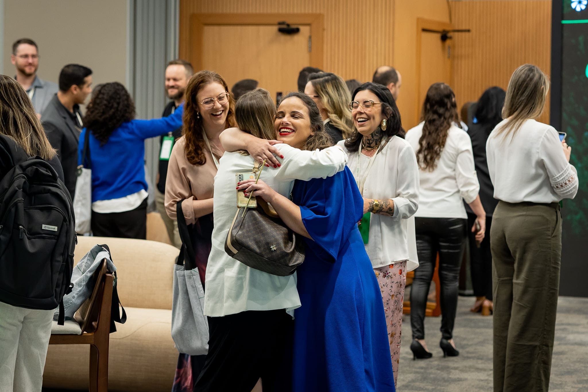 Interior elegante do salão