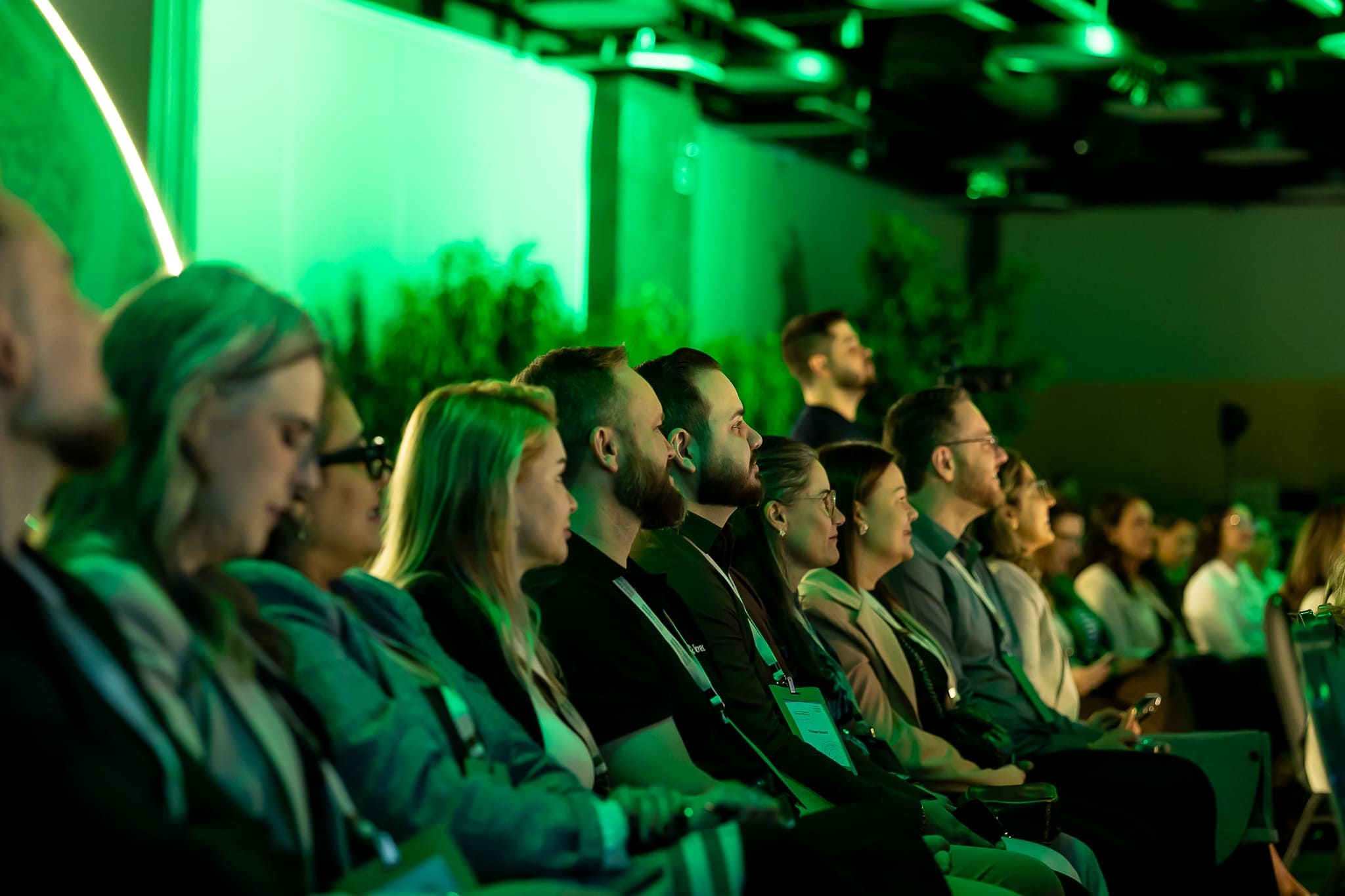 Interior elegante do salão