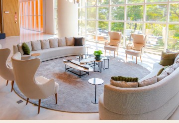 Lounge integrado do TRIO River One