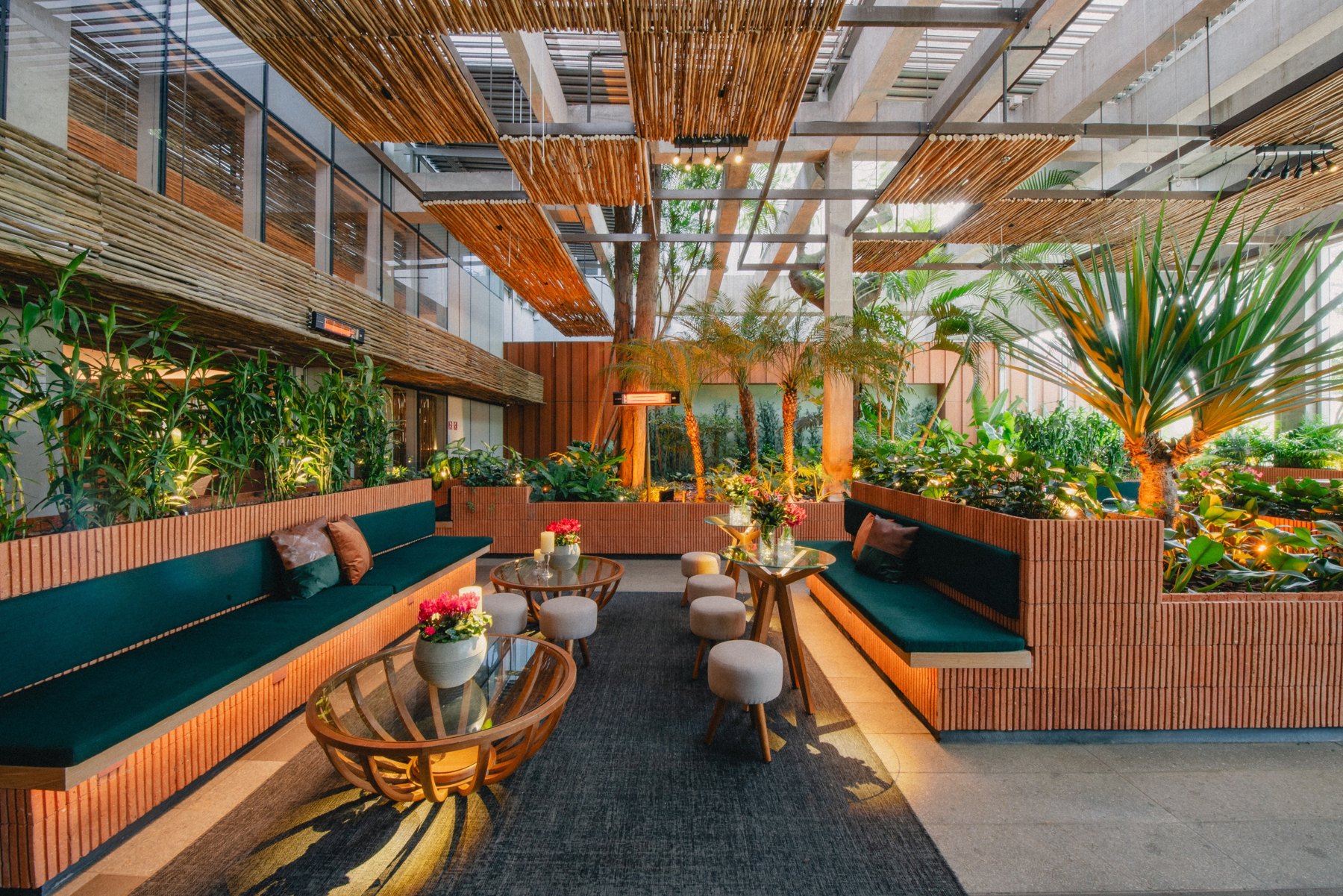 TRIO Garden — espaço integrado à natureza, no mesmo endereço